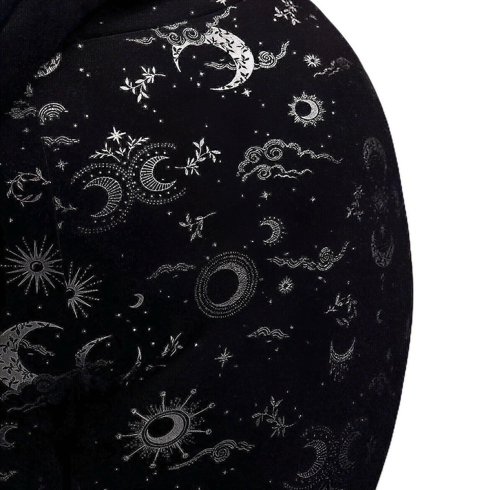 TORRID Nightfall "Lunar‎ Sky" Black & Silver Leggings NWT Size 2X
